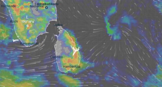 Rainfall Increase as ITCZ Near Sri Lanka: Met Dept